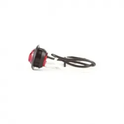 Lampara redonda de 34 pulgadas roja