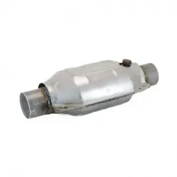 Catalizador ovalado sensor a 14" Inox