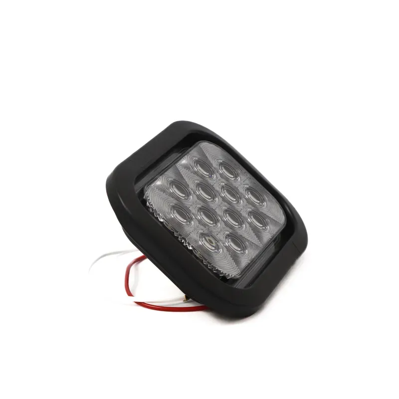 Lampara trasera rectangular de 12 led
