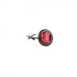 Lampara redonda de 34 pulgadas roja