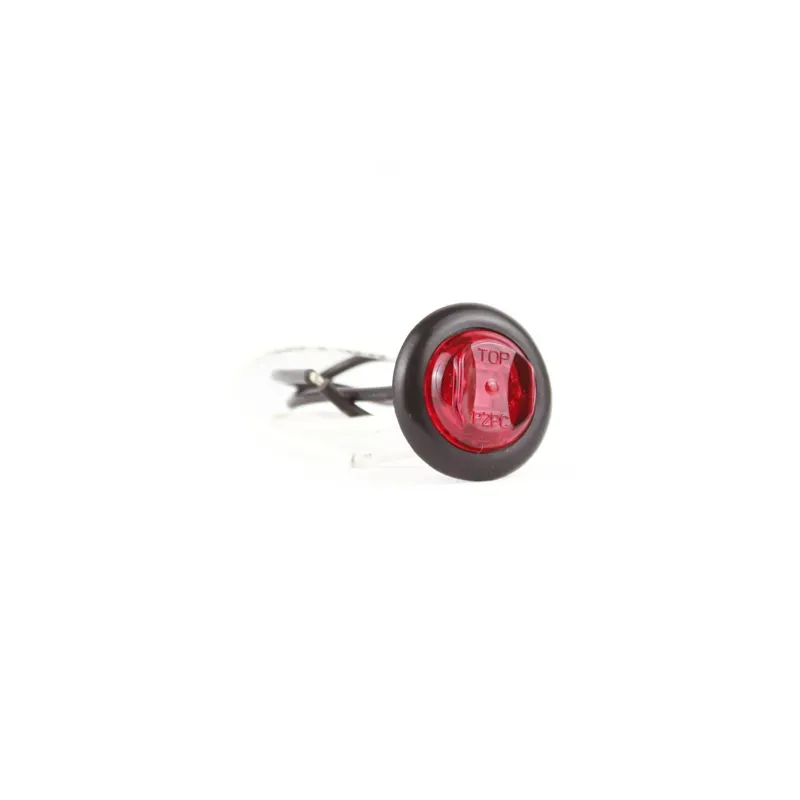 Lampara redonda de 34 pulgadas roja
