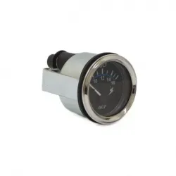 Voltimetro de 8 16 Volts cromado
