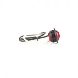 Lampara redonda de 34 pulgadas roja