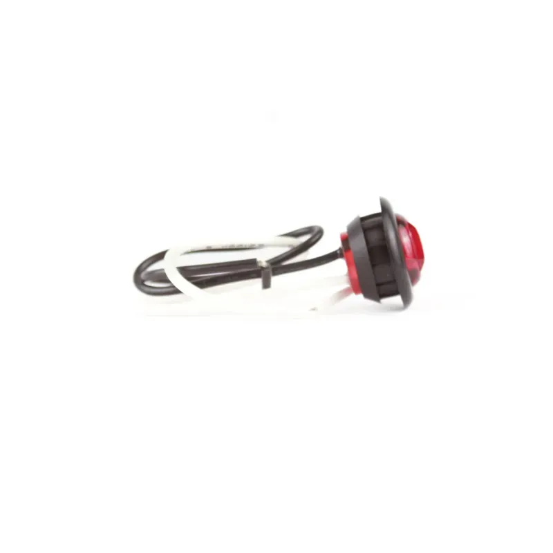 Lampara redonda de 34 pulgadas roja