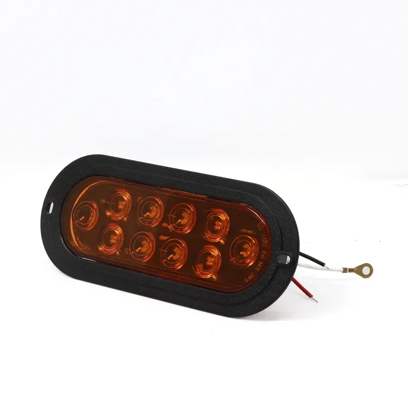 Plafon ovalado para remachar de 10 led