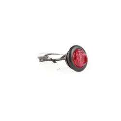 Lampara redonda de 34 pulgadas roja