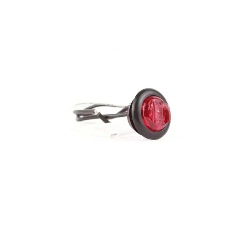 Lampara redonda de 34 pulgadas roja