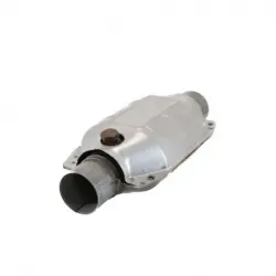Catalizador ovalado sensor a 14" Inox
