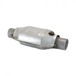 Catalizador ovalado sensor a 14" Inox