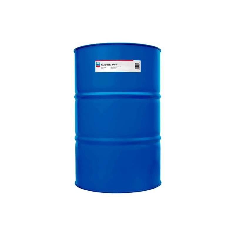 Chevron rando HD oil aw iso46 tambo 208