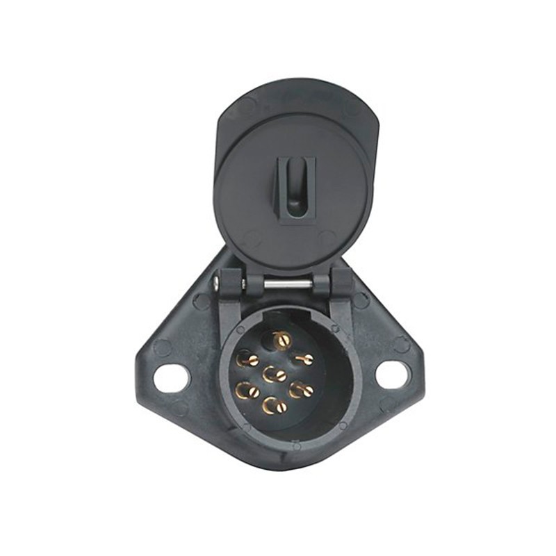 Conector hembra 7 pines terminal con