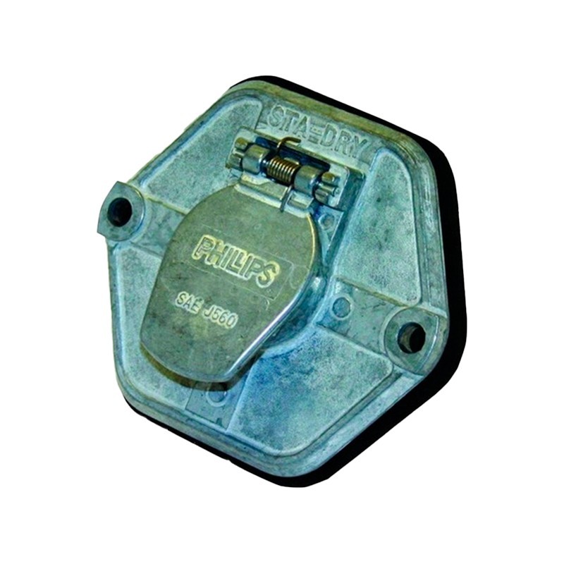 Conector hembra 7 pines con termicos de