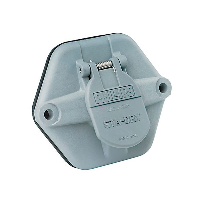 Conector hembra 7 pines con termicos de