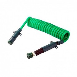 Cable verde 7 vias ABS...