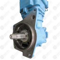 Compresor con engrane