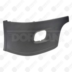 Cubierta parachoques izq...