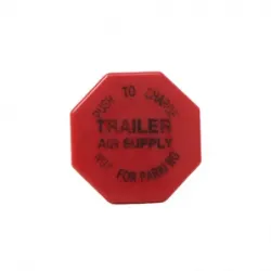 Perilla roja para valvula de estacionam