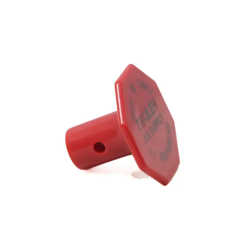 Perilla roja para valvula de estacionam