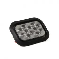 Lampara trasera rectangular de 12 led