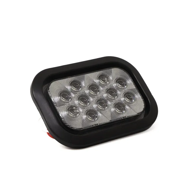 Lampara trasera rectangular de 12 led