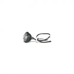Lampara redonda de 34 pulgadas cristal