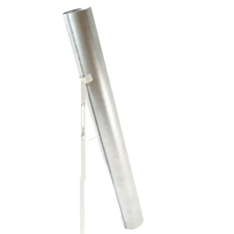 Tubo recto 4"
